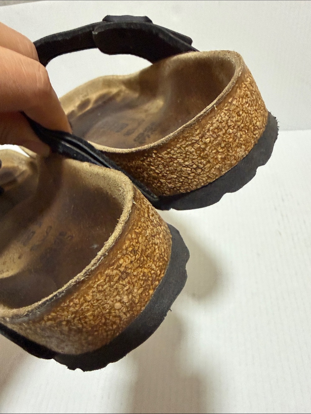 Birkenstock Gizeh Black Thong Sandal - Women Size 38 (7-7.5) - Picture 9 of 12